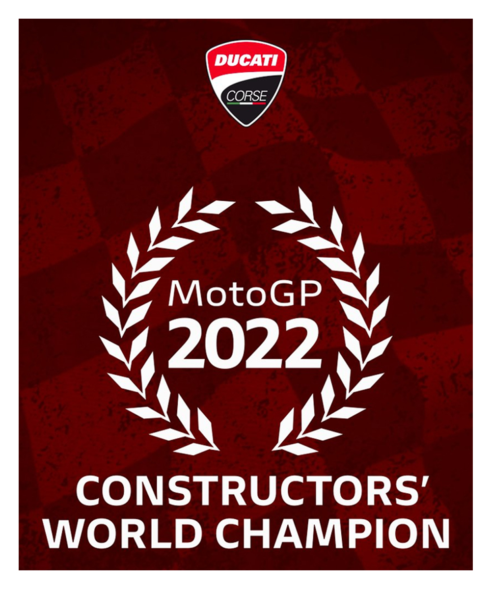 Ducati MOTO GP 2022 world Champion and Magnom Super Filtration